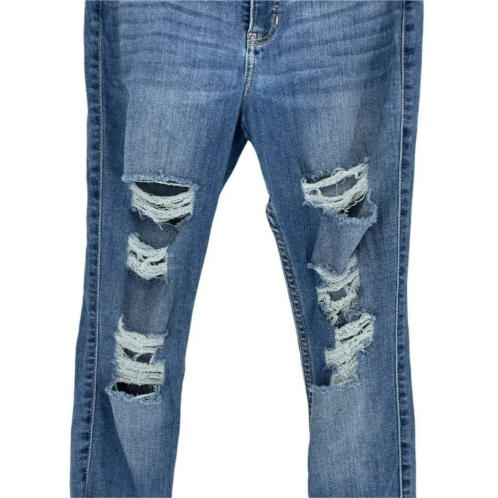 Hollister Jeans Women's Sz W28 x L28 Super Skinny High-Rise Soft Stretch Blue - Picture 5 of 11